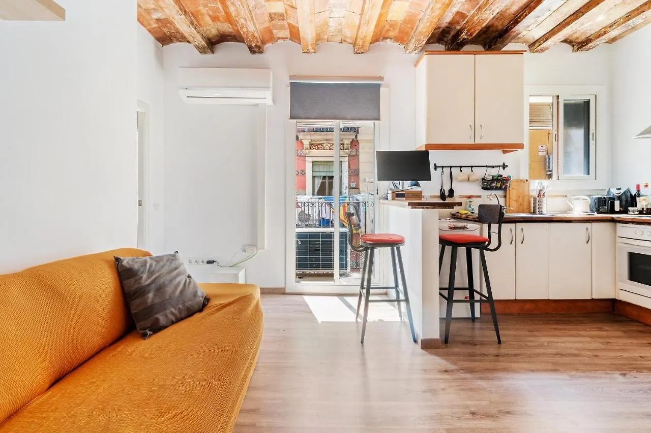 דירה Beachside Bliss Charming 1-Bedroom, Barceloneta